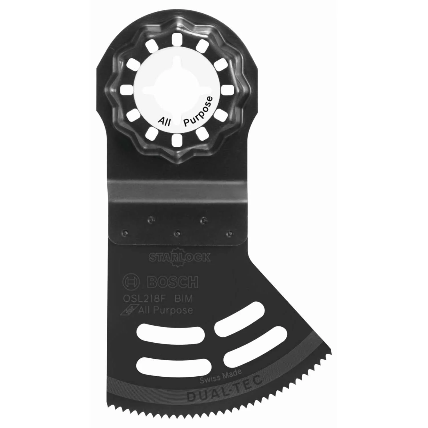 Bosch OSL218F 2-1/8-inch Starlock Oscillating Multi-Tool 2-in-1 Dual-Tec Bi-Metal Plunge Blade