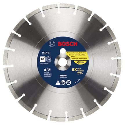 Bosh 12 IN. XTREME SEGMENTED RIM DIAMOND BLADE