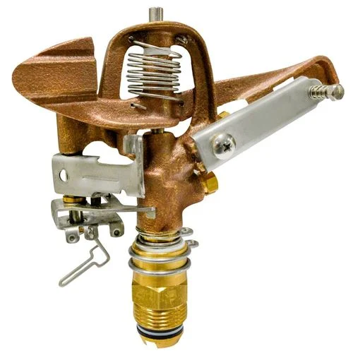 Brass Double Nozzle Sprinkler, 1 In.