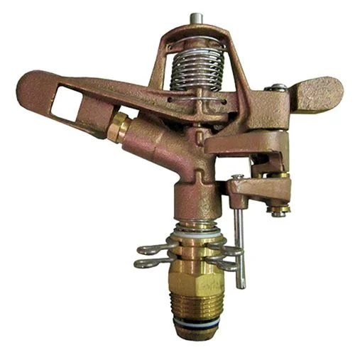 Brass Impulse Sprinkler Head, 3/4 In.