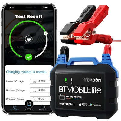 BTMobile Lite 12V Wireless Battery & System Tester with Bluetooth 4.0 (TD52110009)