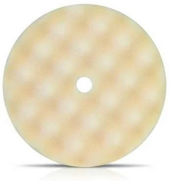 Buff and Shine 899WG Convoluted Foam Pads, Waffle, White