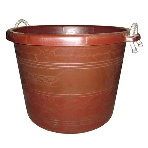 Burgundy Muck Bucket, 17-1/2 Gallon