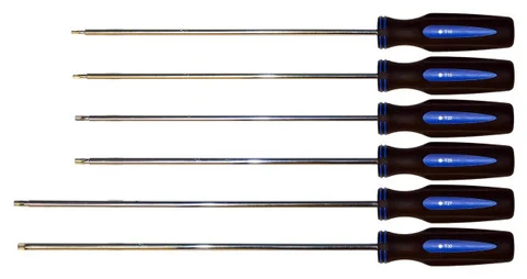 Cal Van Tools 912 6-Piece Extra Long Torx Screwdriver Set