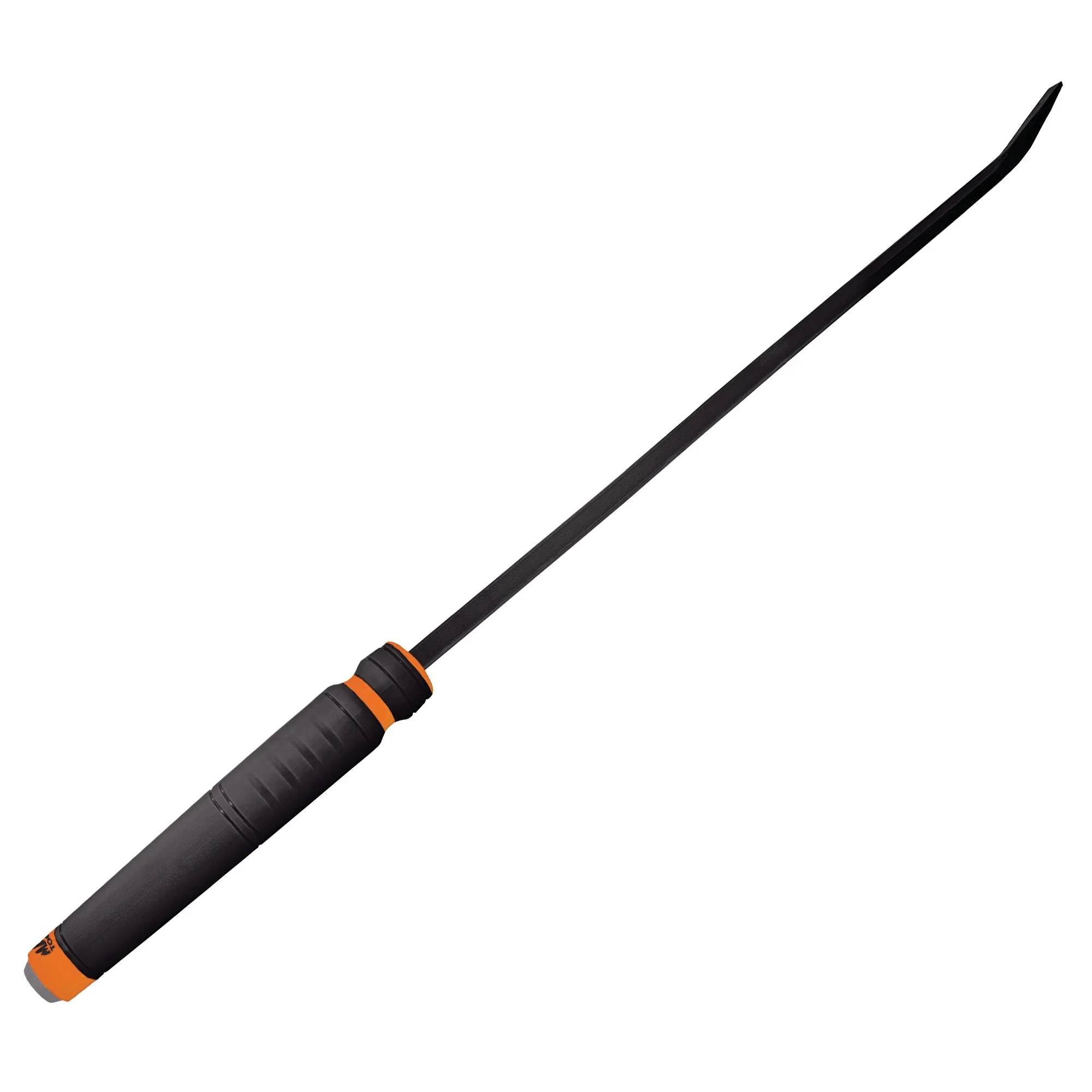 Capped Comfort-Handle 1/2" Curved-Head Pry Bar 31" Orange