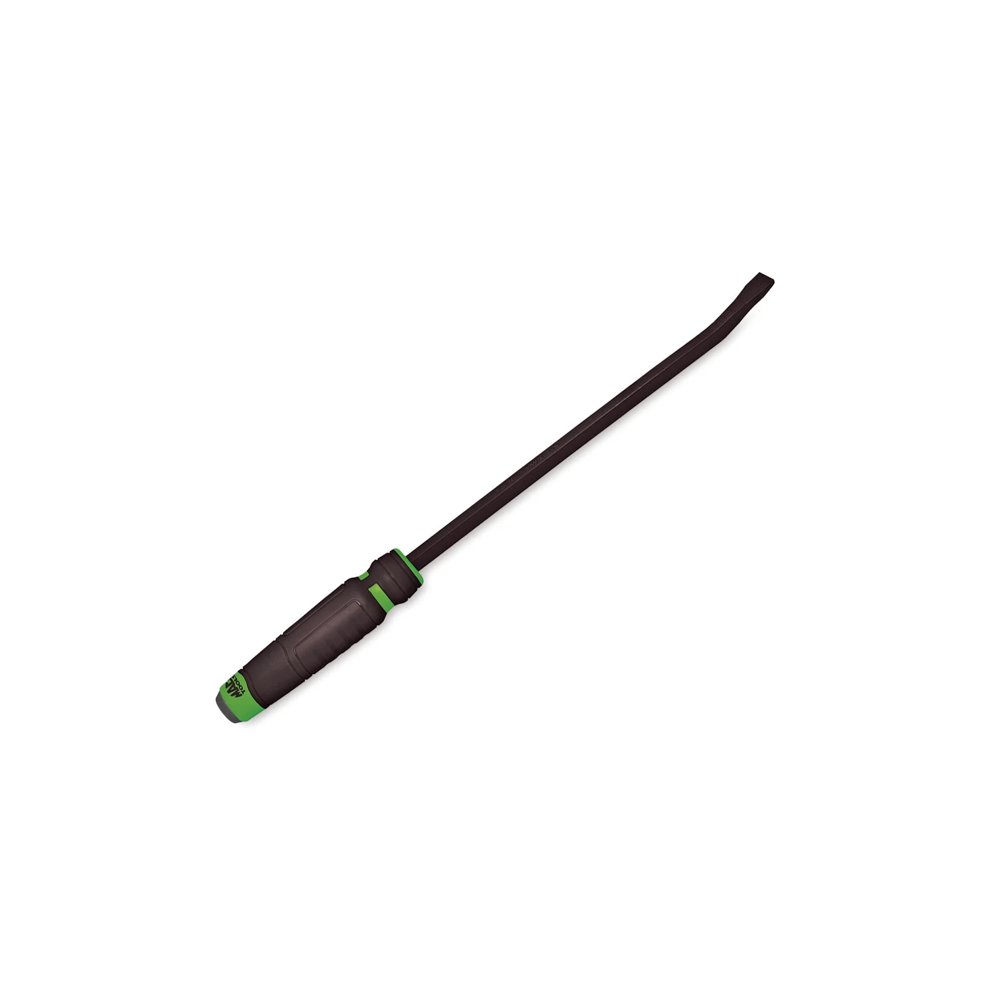 Capped Comfort-Handle 3/8" Curved-Head Pry Bar 17" Green