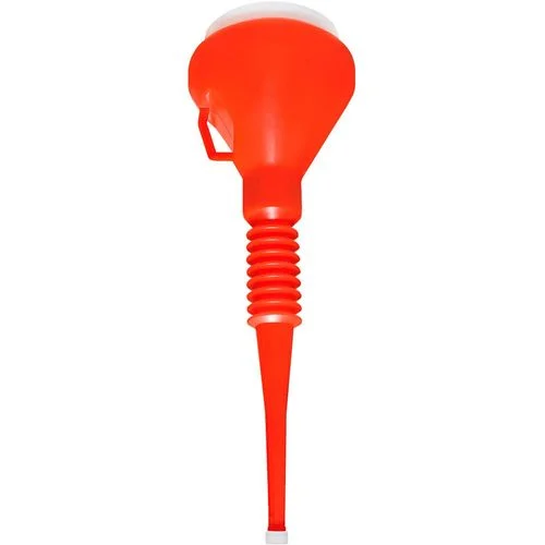 Capped Funnel, Red, 1-1/2 Qt.