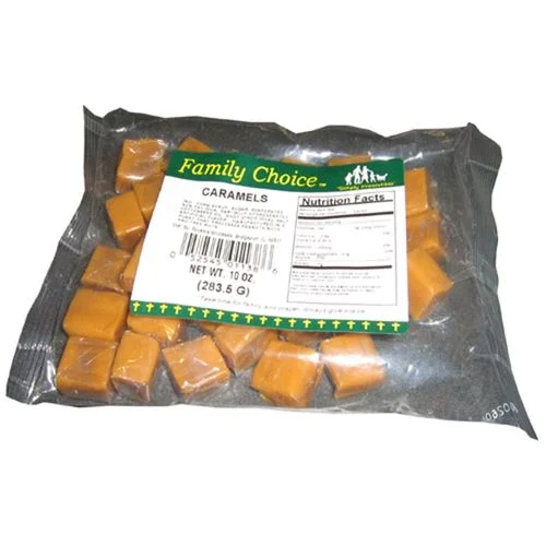 CARAMELS 10 OZ.