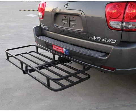CargoLoc 32534 2-in-1 Hitch Mount and Roof Top Cargo Carrier
