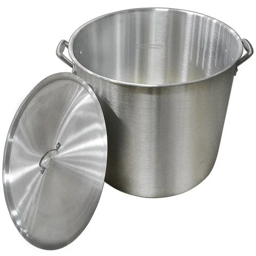 Carolina Cooker 160 Quart Aluminum Stock Pot with Lid
