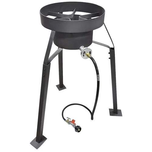 Carolina Cooker 32 inch Tall Discada Stand with Burner