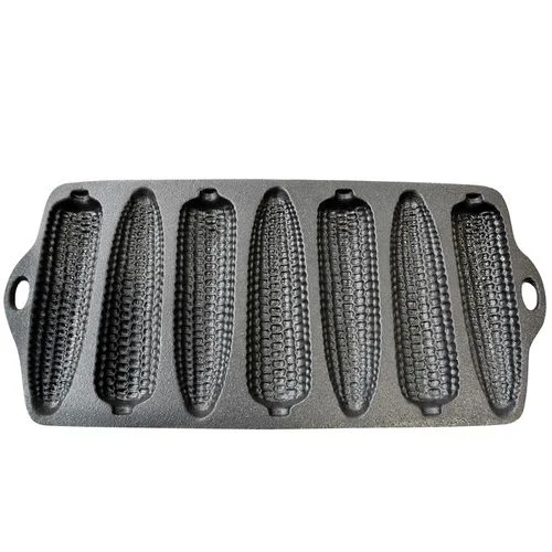Carolina Cooker Preseasoned 7 Corn Pattern Bread Pan