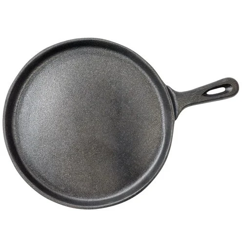 Carolina Cooker Preseasoned Round Griddle, 10.6 In.