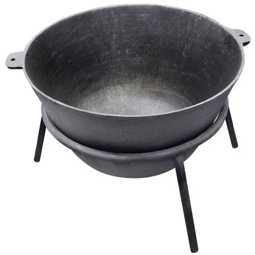 Carolina Cooker Waxed Stew Pot, 40 Gallon With Stand