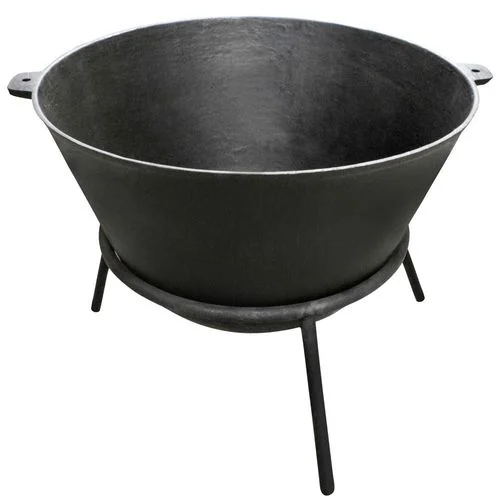Carolina Cooker Waxed Stew Pot, 75 Gallon With Stand