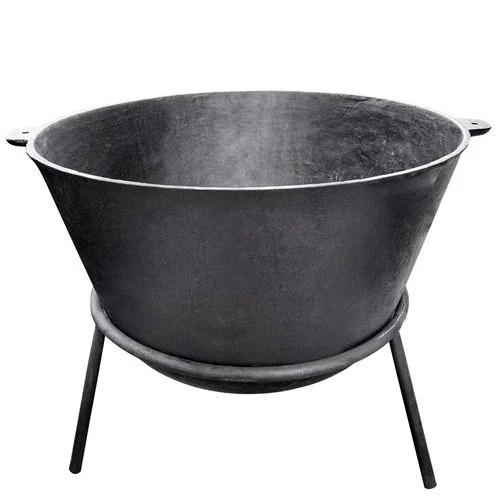 Carolina Cooker Waxed Stew Pot, 90 Gallon With Stand