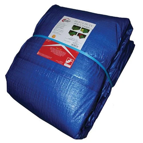 Carolina CoversBlue Poly Tarp, 10 Ft. x 18 Ft.
