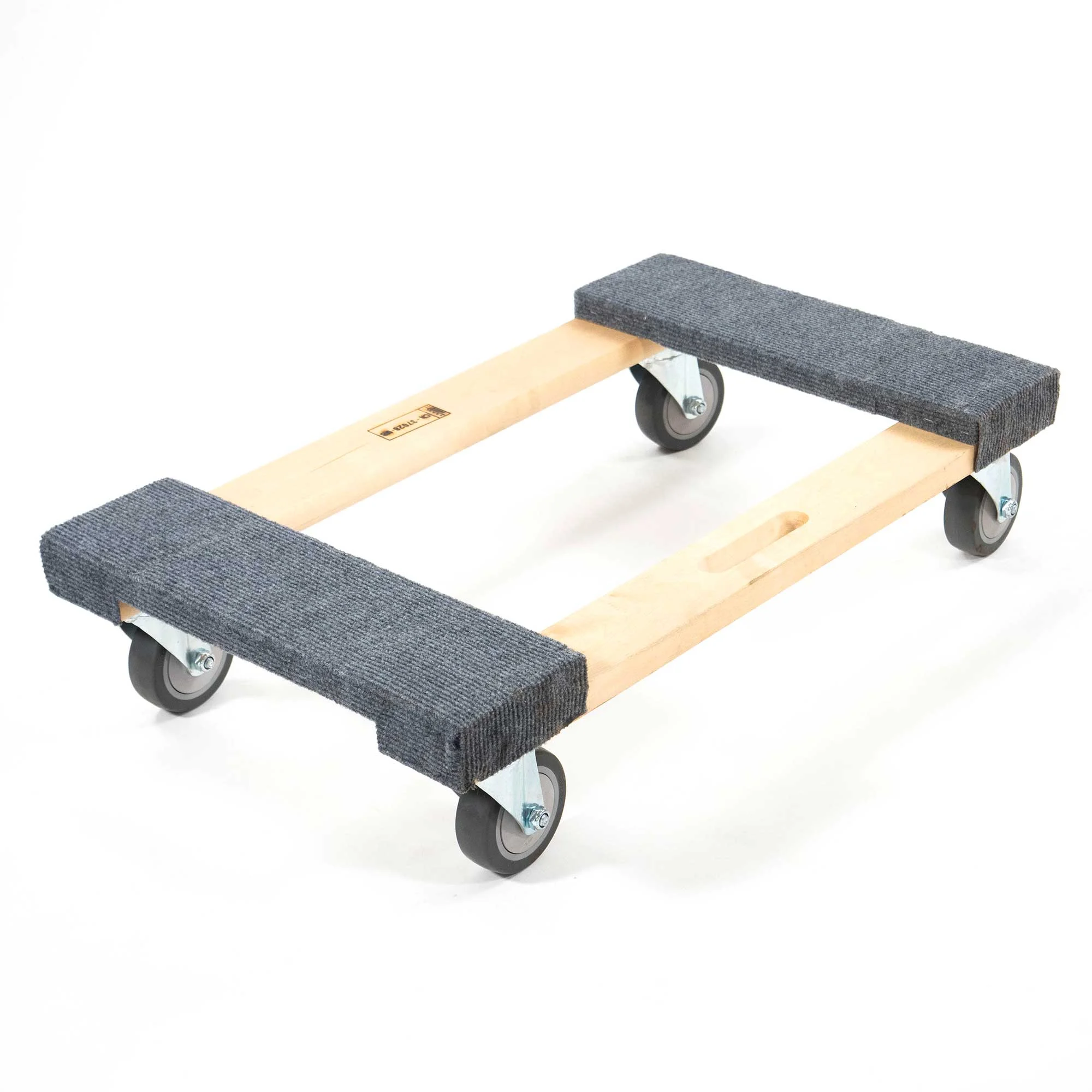 Carpeted Moving Dolly 4" Wheel 18" x30"