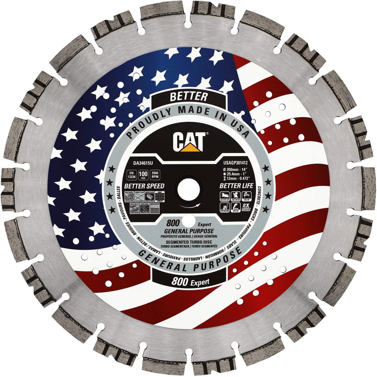 Cat 800 Expert Diamond Blade - General Purpose