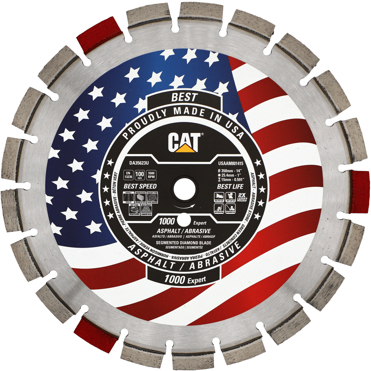 Cat Diamond Blade1000 Expert Abrasive Materials