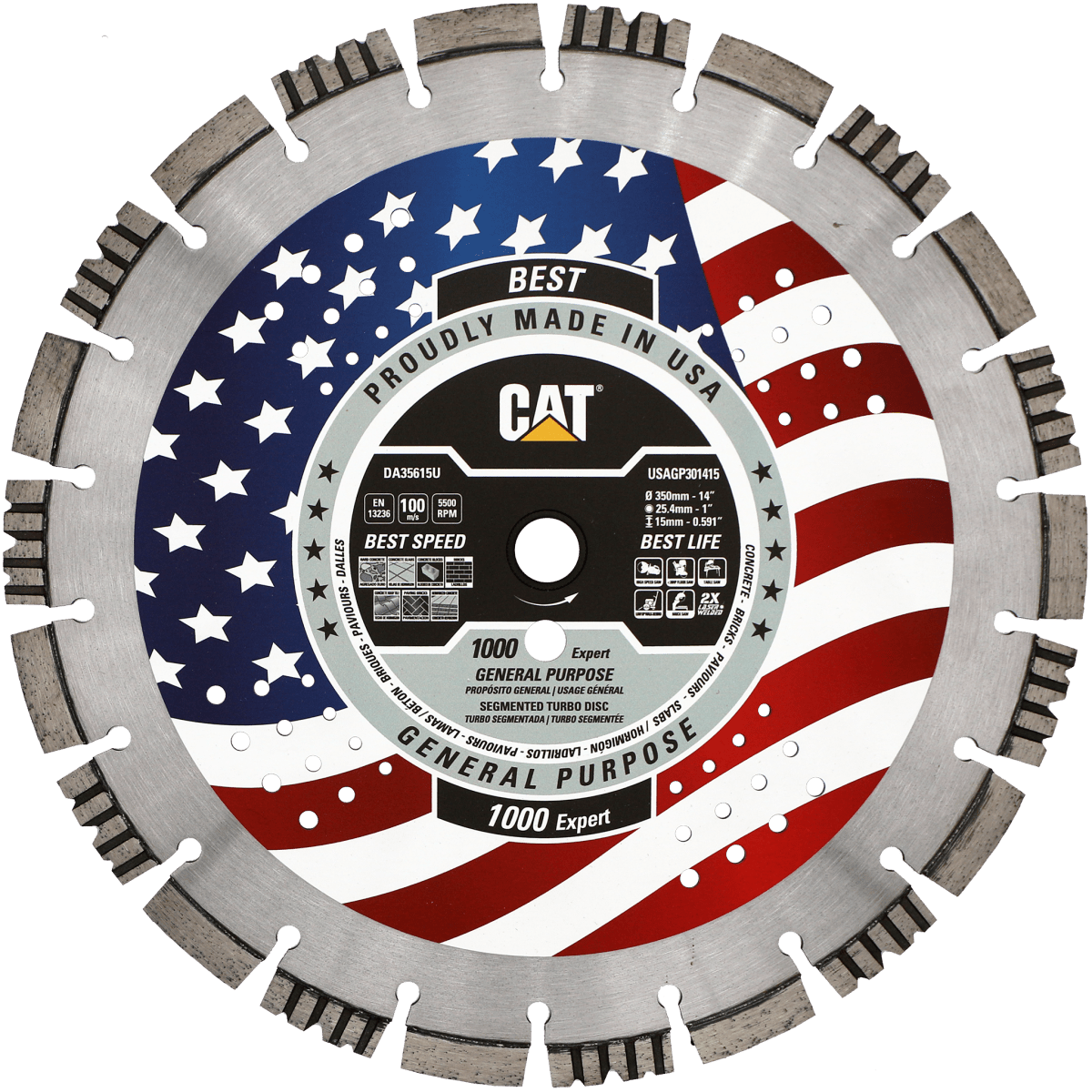 Cat Expert Diamond Blade - 1000 General Purpose
