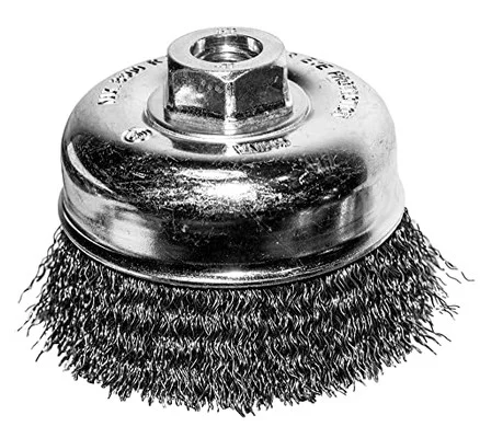 Century Drill Angle Grinder Cup Brush, 4 Inch Crimped (76047)