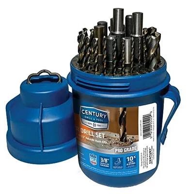 Century Drill Charger Parabolic Drill Set, 29 Piece (25529)