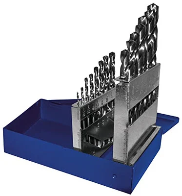 Century Drill HSS Brite Drill Set, 15 Piece (22915)