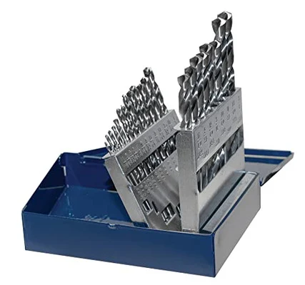 Century Drill HSS Brite Drill Set, 21 Piece (22921)