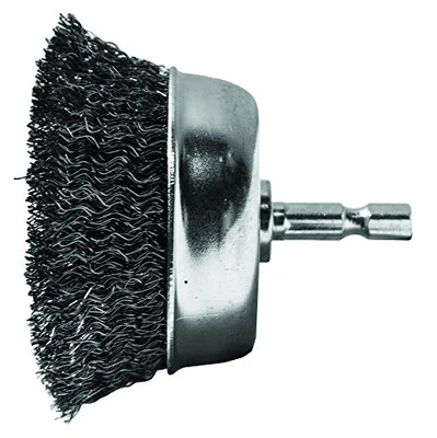 Century Drill Wire Cup Brush, 2-3/4 Inch Fine (76223)
