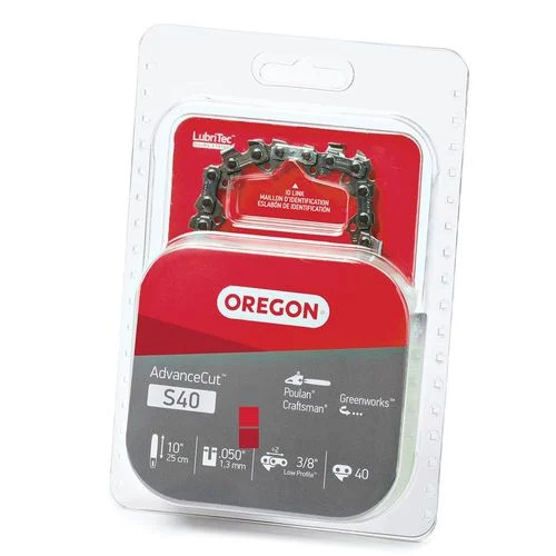 Chain Saw Chain, 10 In., Pole Saw, S40