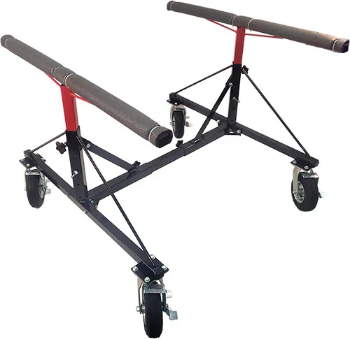 CHAMP PRO 4-Way Pickup Bed Dolly with 4 Locking Pneumatic Wheels