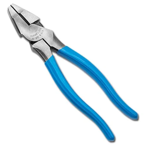 ChannelLock Linemen's Plier, Round Nose, 7-1/2 In.