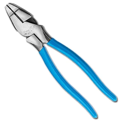 Channellock Linemen's Plier, Round Nose, 8-1/2 In.
