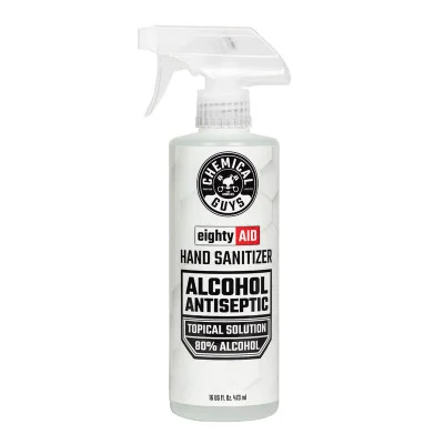 Chemical Guys 16oz 80% Alcohol Antiseptic Hand Sanitizer (HYG10016)
