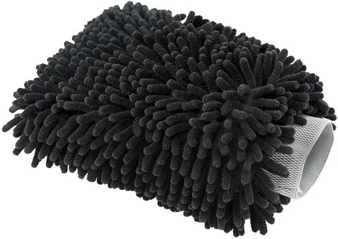 Chemical Guys Black Chenille Microfiber Wash Mitt (MIC498)