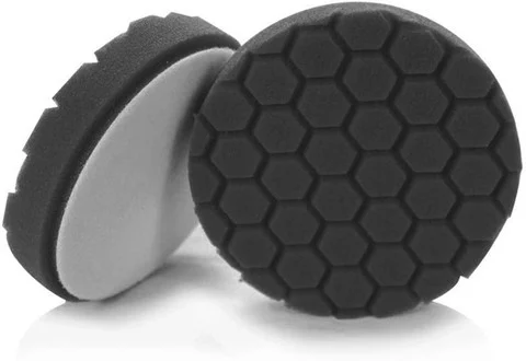 Chemical Guys Black Hex-Logic Finishing Pad (BUFX_106HEX4)