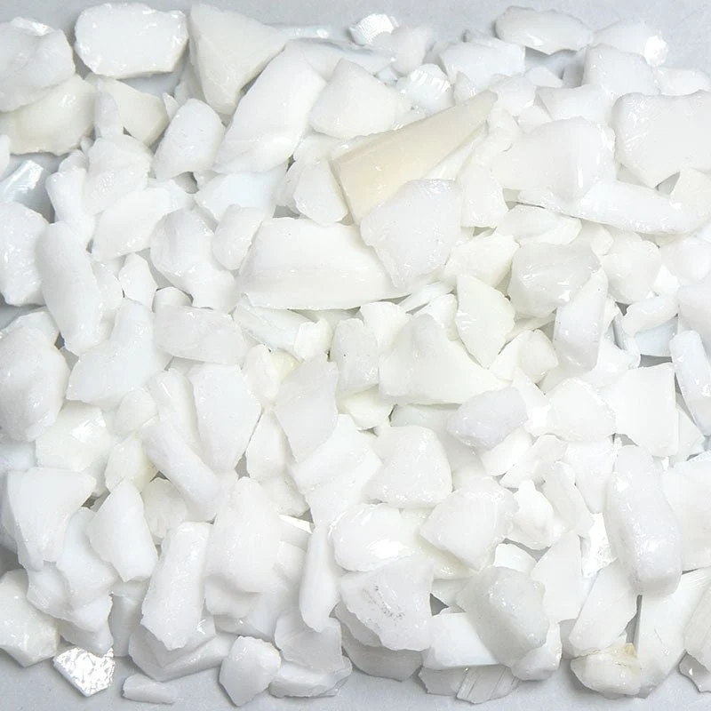 Chunky White Terrazzo Glass