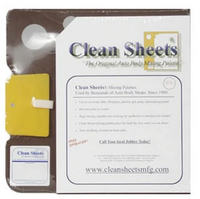 Clean Sheets Mixing Pad Kit 12" X 12" With 100 Sheets (CS100)