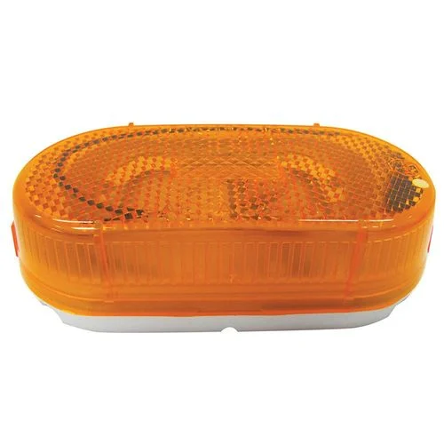 Clearance/Side Marker Light With Reflector, Amber