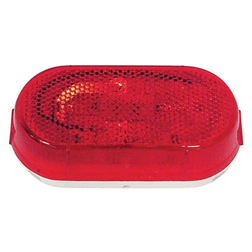 Clearance/Side Marker Light With Reflector, Red