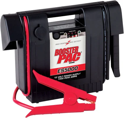 Clore Automotive Booster Pac 1500 Peak Amp 12V Jump Starter (ES5000)