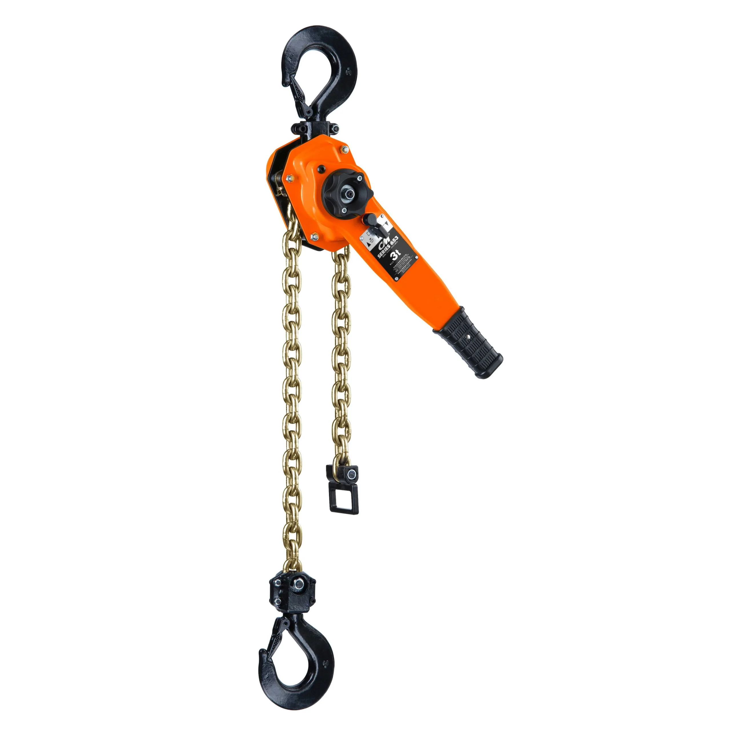 CM Series 653A Lever Chain Hoist - 3 ton x 5 feet