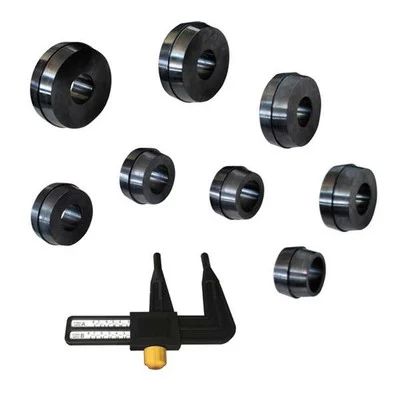 Corghi USA 8 PC Dual Sided Precision Collets High Precision Centering Kit (8-21100244)