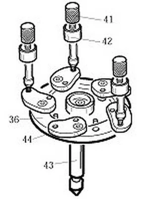 Corghi USA Clad Wheel Adapter Universal Flange for AM26 Artiglio Master (8-11100038)