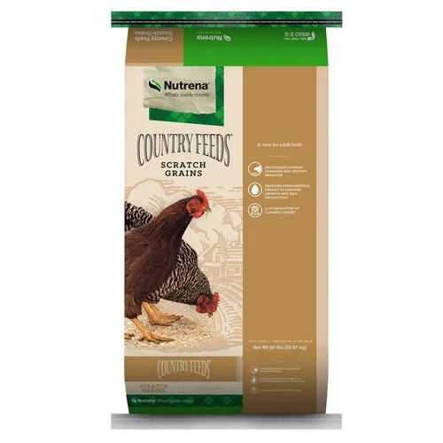Country Feeds Scratch Grains & Poultry Feed 50 Lb.