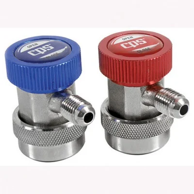 CPS Products 2 Piece A/C Manual Coupler Set with 1/4" Male Fittings (QC14SET)