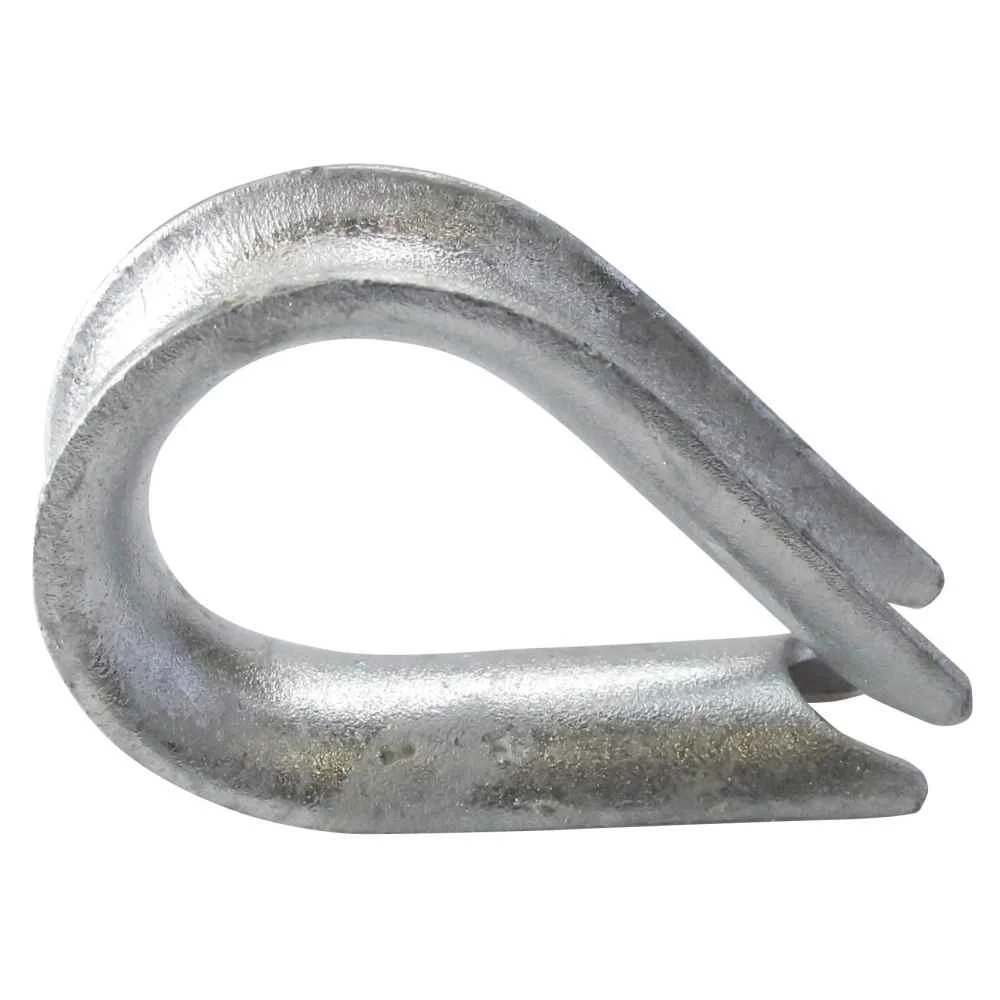 Crosby5/16" Galvanized Light Duty Open Wire Rope Thimble - G-408