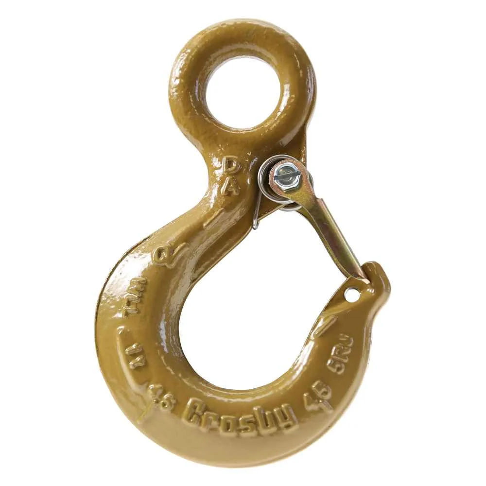 CrosbyL-320AN 5 Ton Alloy Eye Hook w/Latch - 1022424