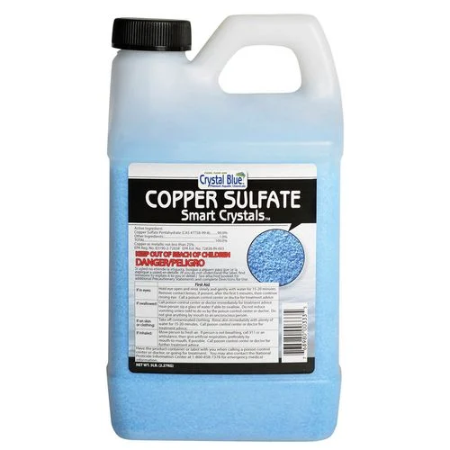 Crystal BlueCopper Sulfate Crystals, 5 Lbs.